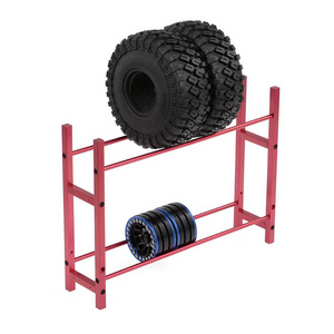 1/10 Scale 1.9 2.2 Wheel Rim Tire Storage Rack for RC Crawler TRX-4 Axial SCX10 RC Car