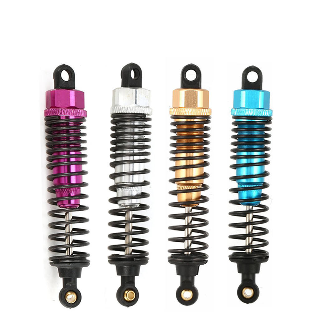 4pcs RC Car Absorber 90mm Metal Shock Absorber Damper for 1:10 Traxxas HSP Redcat RC Buggy Off-road Crawler Car Upgrade