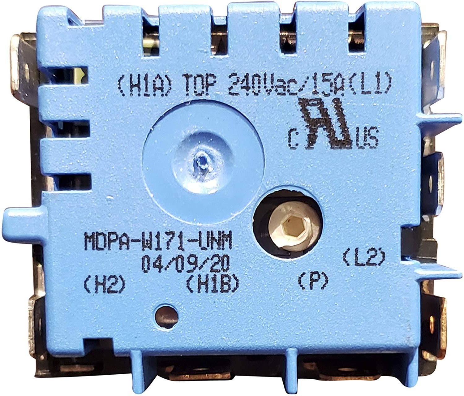 W10434452 Range Infinite Control Switch Compatible with Whirlpool PS11754687, MDPA-W171-WPM