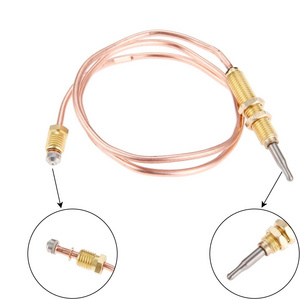 Universal Gas Thermocouple 24" Length Used on BBQ Grill or Fire Pit Heater or Gas Water Heater M8x1 End Nut and Head Tip