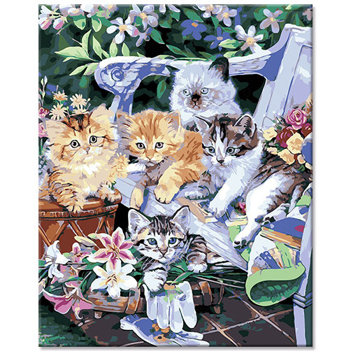 DIY Painting by Numbers Handmade Gifts Pets Family Acrylic Oil Painting Canvas Animals Oil Paint By Numbers