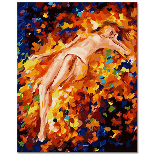 DIY Naked Paintings And Wall Arts Sexy Girls Portrait Painting On Canvas Nude Painting By Numbers Decorations For Home