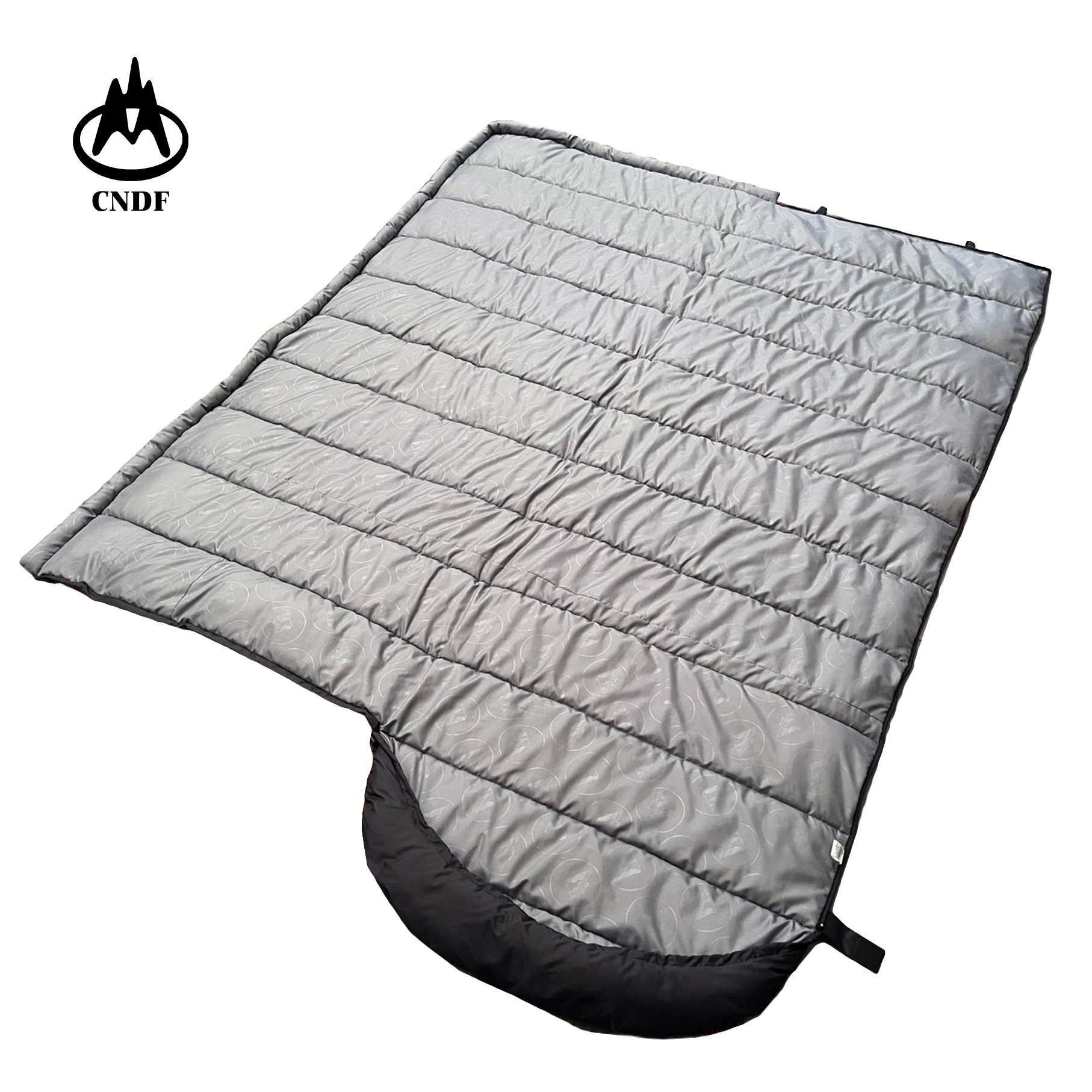 Recreational camping Outdoor supplies wholesale Envelope hooded sleeping bag