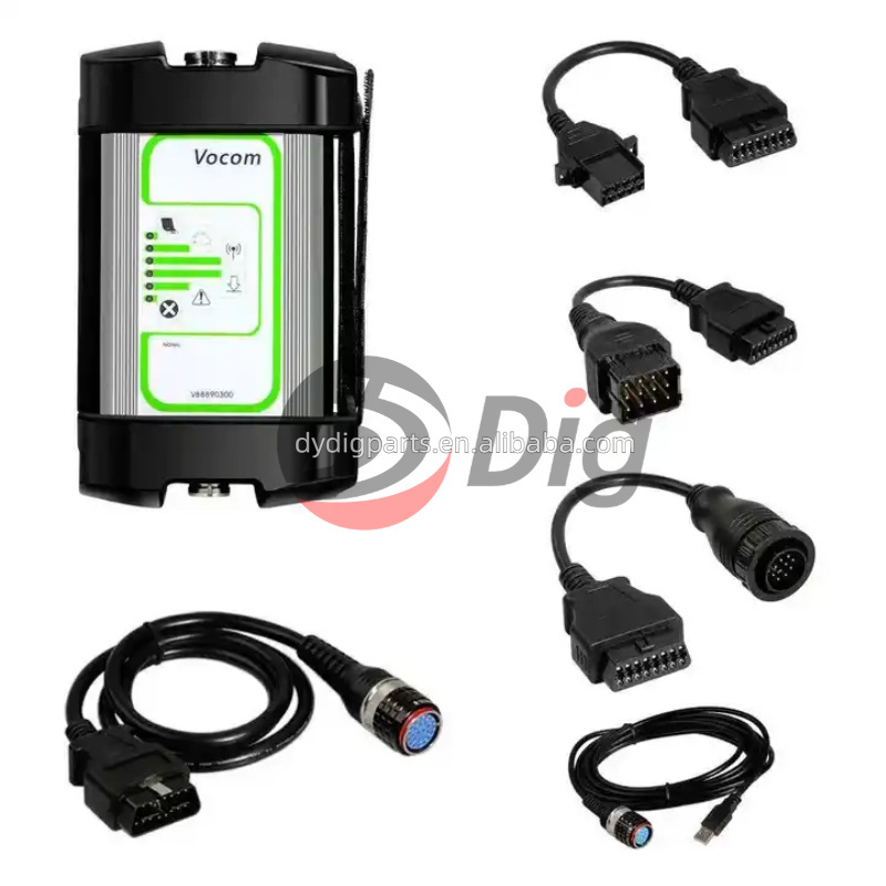 Data Link Adapter Kit Vocom 2.7.116 Diagnostic Tool 88890300 For Volvo Excavator Truck