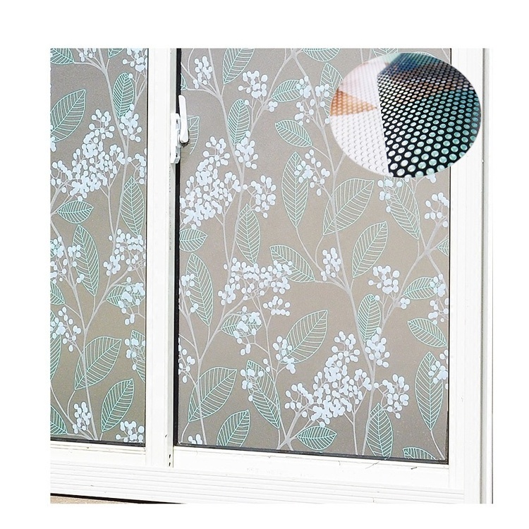 low-priced promotion Office Window Stickers Window masking see-through window stickers  Vinyl Single Hole Through Sticker