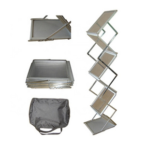 Z magazine rack A4 acrylic brochure display shelf