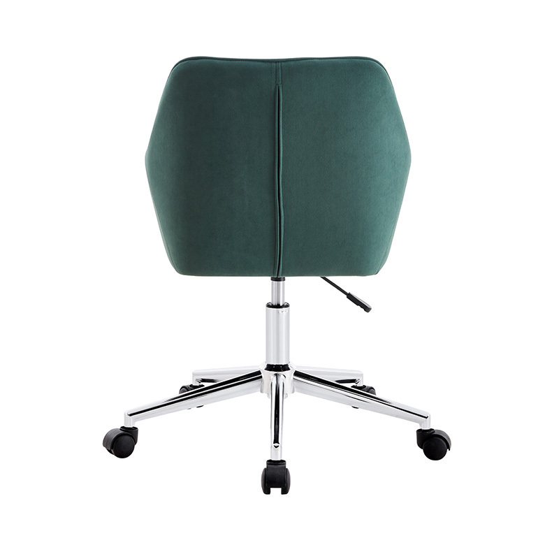 Factory Sales Body Relaxed Comfortable Velvet Seat Modern Design Handle Design Office Elegant Chairs