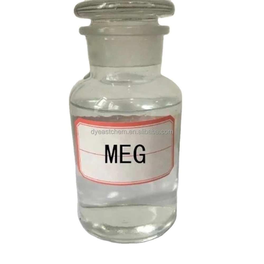 buy pure mono ethylene glycol meg 107-21-1 hoch2ch2oh  fiber grade industrial grade price for antifreeze coolant for sale