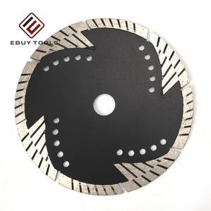 6" Deep Teeth  Diamond Saw Blade V Shape Diamond Saw Blade Diamond Cutting disc for Tile Porcelain Granite Ceramics