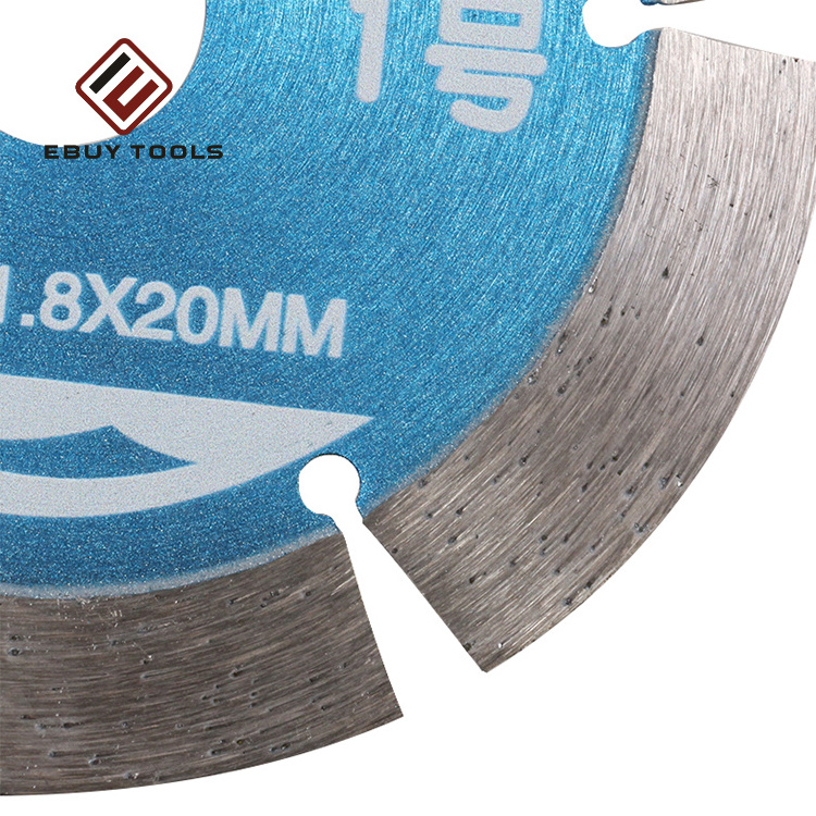 Hot Sale 105mm Silent Tools Small Cutting Circular Saw Blade Diamond Blade For Cutting Stone Marble