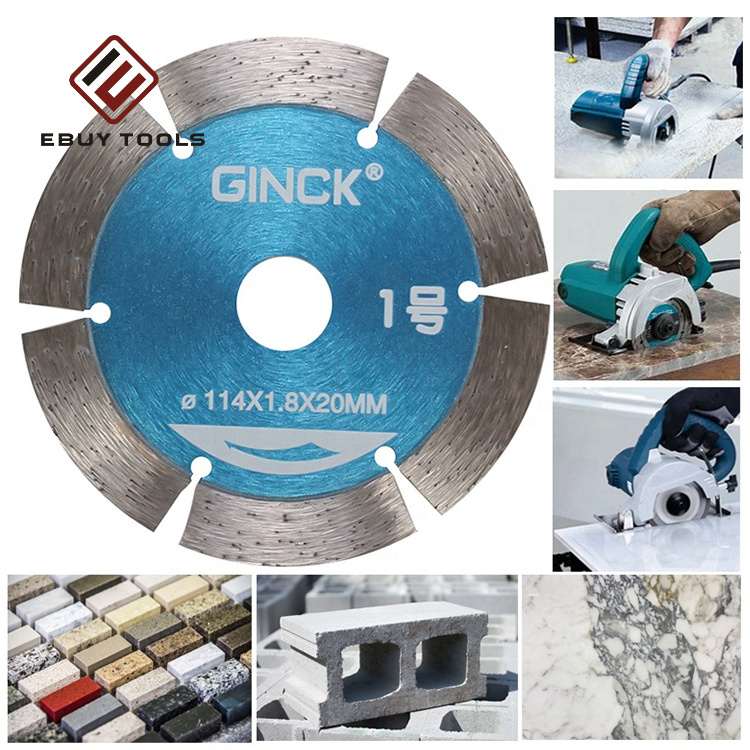 Hot Sale 105mm Silent Tools Small Cutting Circular Saw Blade Diamond Blade For Cutting Stone Marble