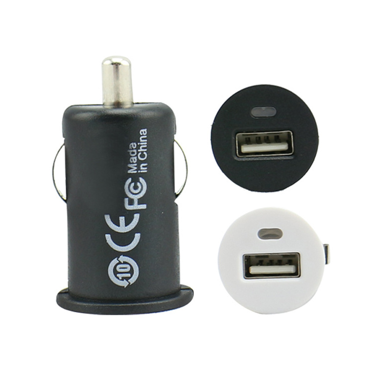 Manufacturer Mobile Phone Accessory Mini Single USB Car Charger