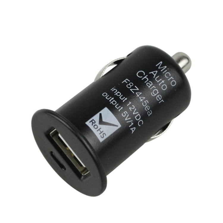 Manufacturer Mobile Phone Accessory Mini Single USB Car Charger