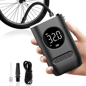 Hot Selling Portable Rechargeable Digital Display Electric Mini Wireless Air Compressor Cordless Car Air Pump Tire Inflators