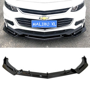 Refitted Front Bumper Lip Chin Spoiler Splitter Diffuser For Chevrolet Malibu XL 2016-2022 Front Bumper Modification