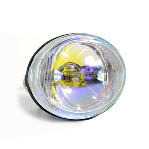 Universal Mini Driving Light Oval-Shaped Convex Fog Light Spotlight Utility Work Light For Off-Road Vehicle