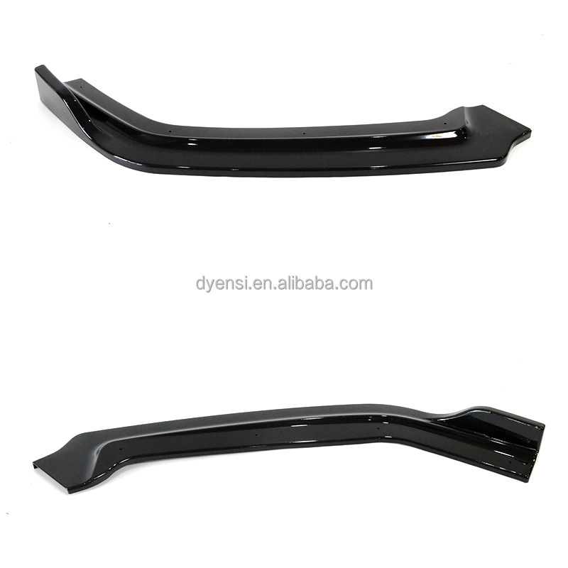 3 PCS Decorative Front Bumper Lip Chin Spoiler Splitter Diffuser Modified Accessories For Hyundai Sonata 2018-2020