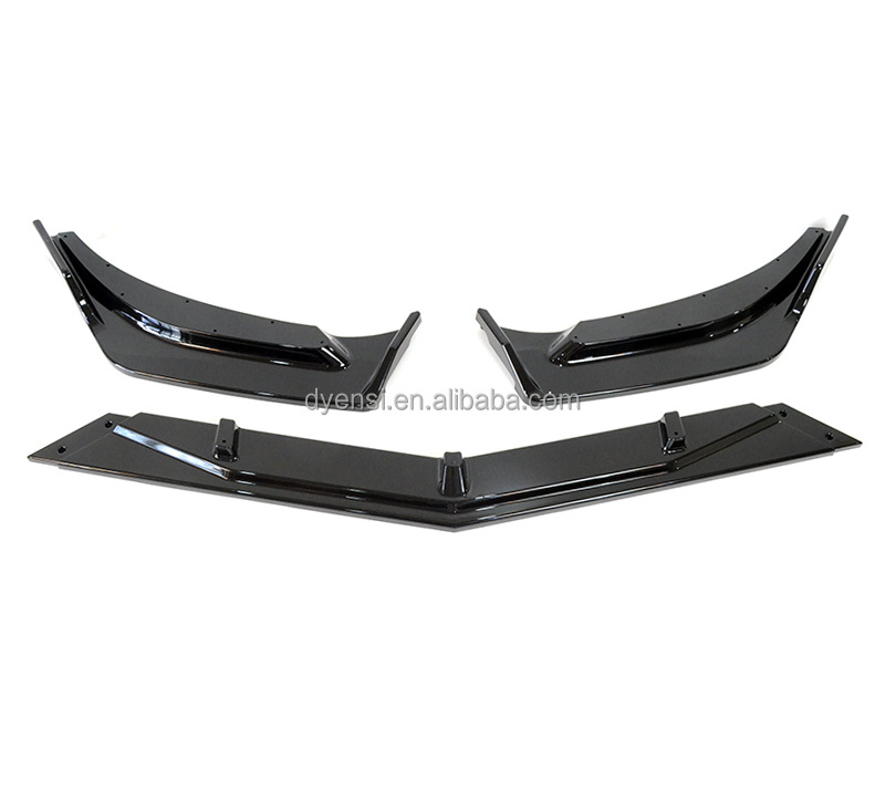 Refitted Front Bumper Lip Chin Spoiler Splitter Diffuser For Chevrolet Malibu XL 2016-2022 Front Bumper Modification