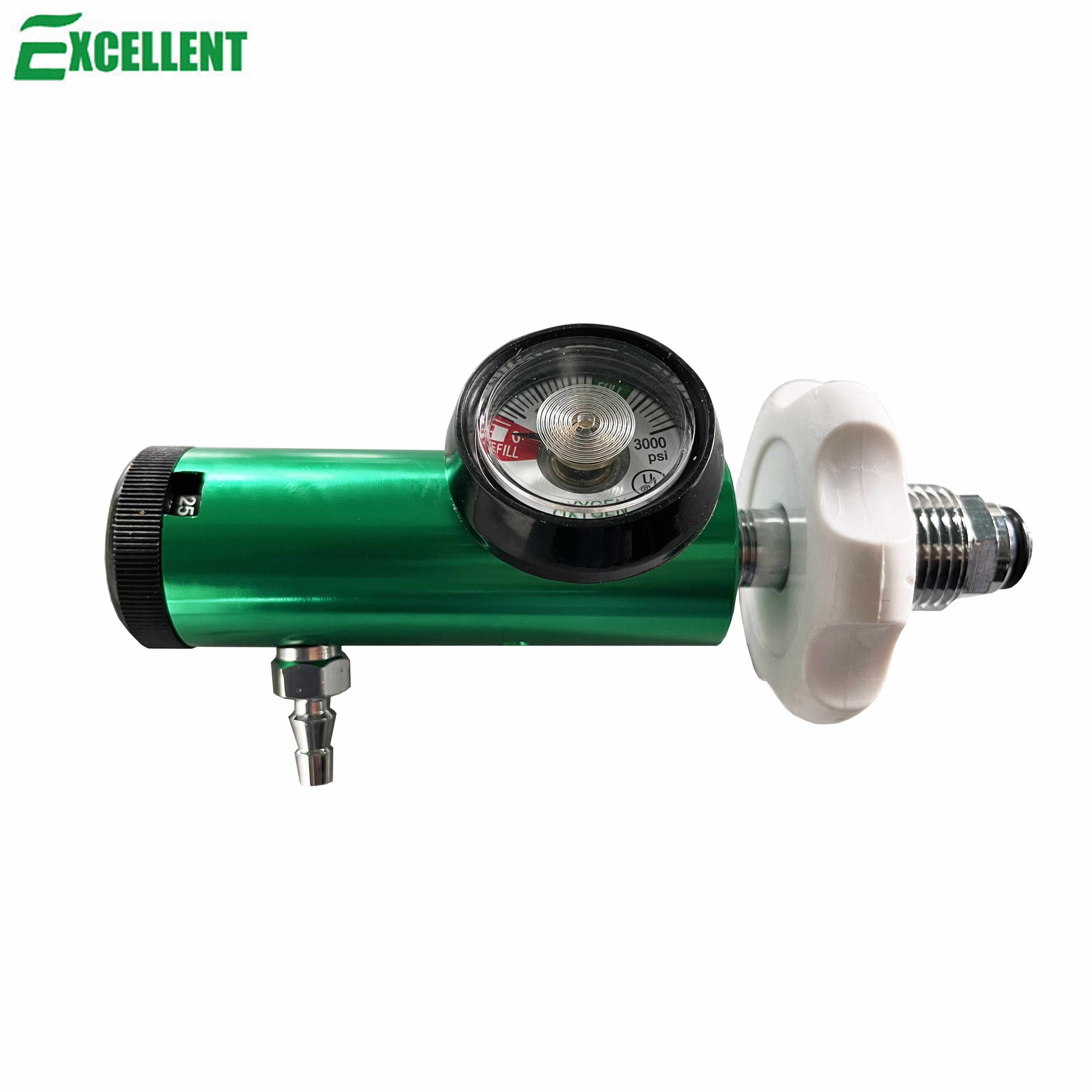 High quality Medical oxygen cylinder regulator pressure regulating valve for hospital oxygen therapy Bullnose