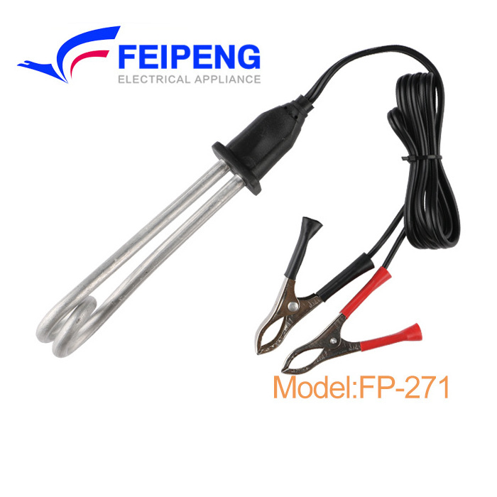 FP-271 12V battery powered portable immersion water heater for camping