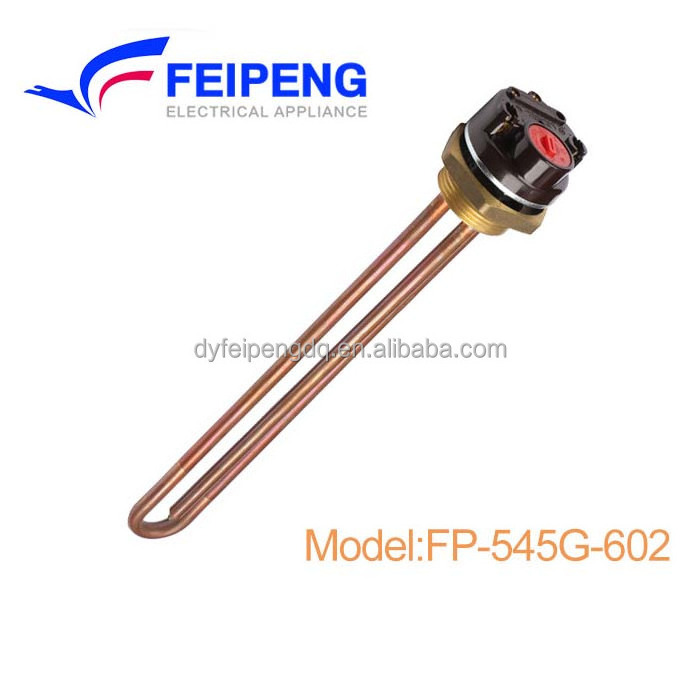 1500W copper electric water heating element with temperature control