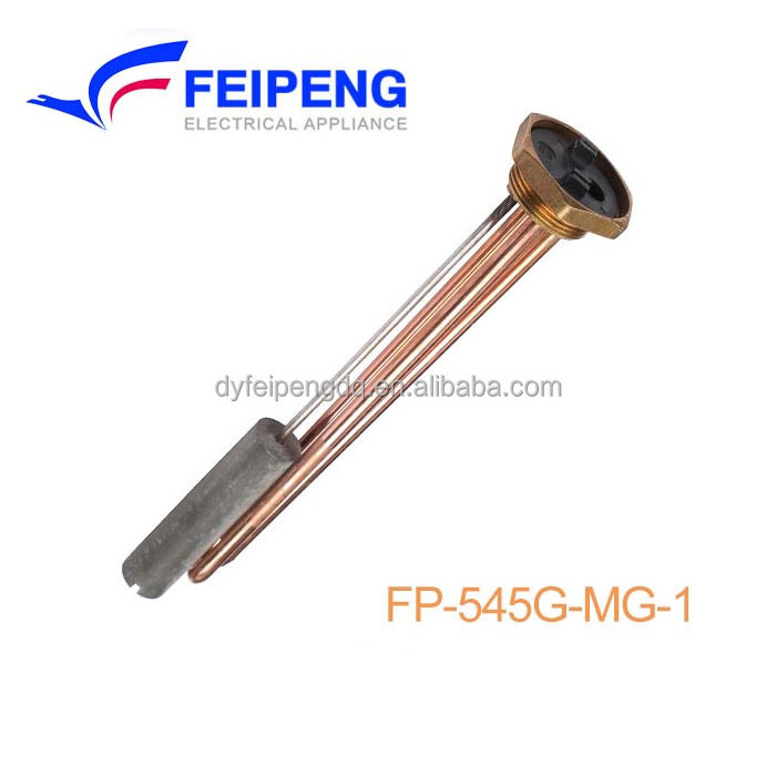 1500W copper electric water heating element with temperature control