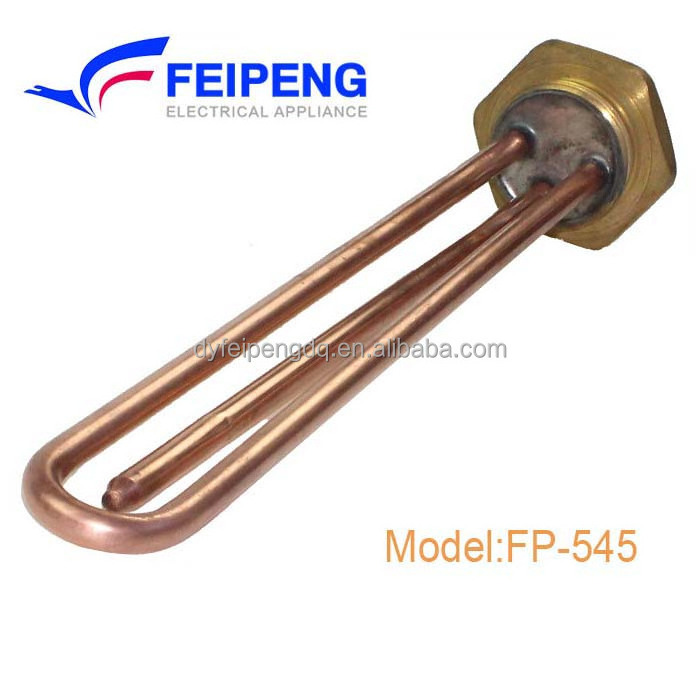 1500W copper electric water heating element with temperature control