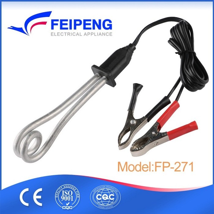 FP-271 12V battery powered portable immersion water heater for camping