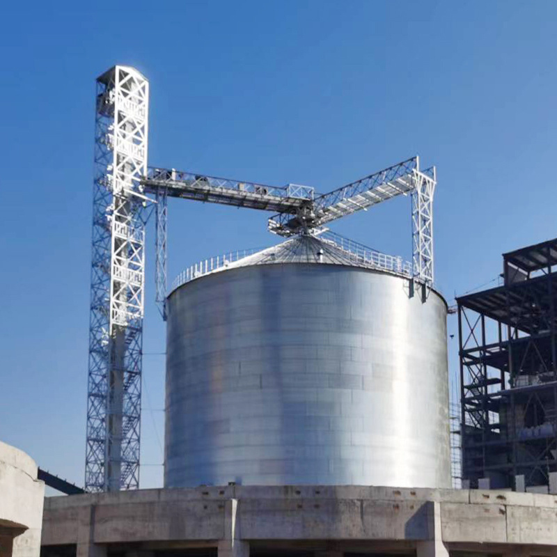 150 ton small grain steel silo sales at factory price cheap cereal processing animal feed grain silo with accessories   bin silo