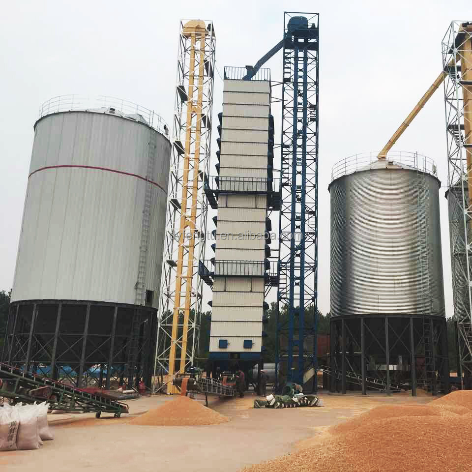 Agricultural machinery and equipment manufacturers storage silo 500 tons buffer silo seed storage