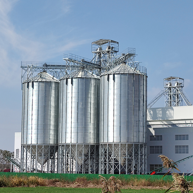 150 ton small grain steel silo sales at factory price cheap cereal processing animal feed grain silo with accessories   bin silo