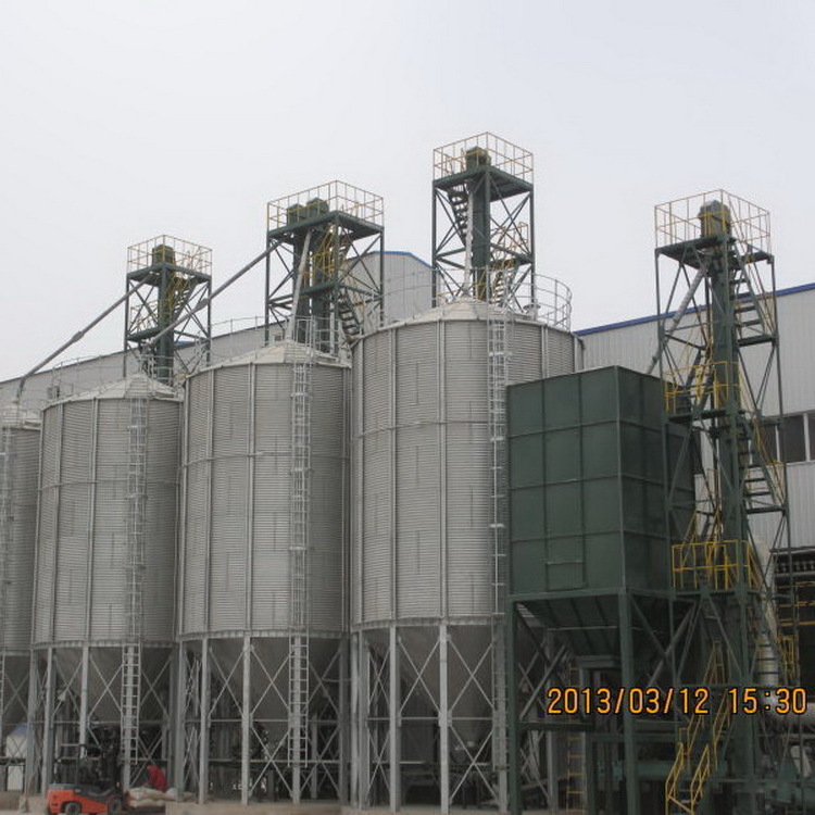 small grain silos 3 ton capacity chicken feed silo 5 ton steel silo