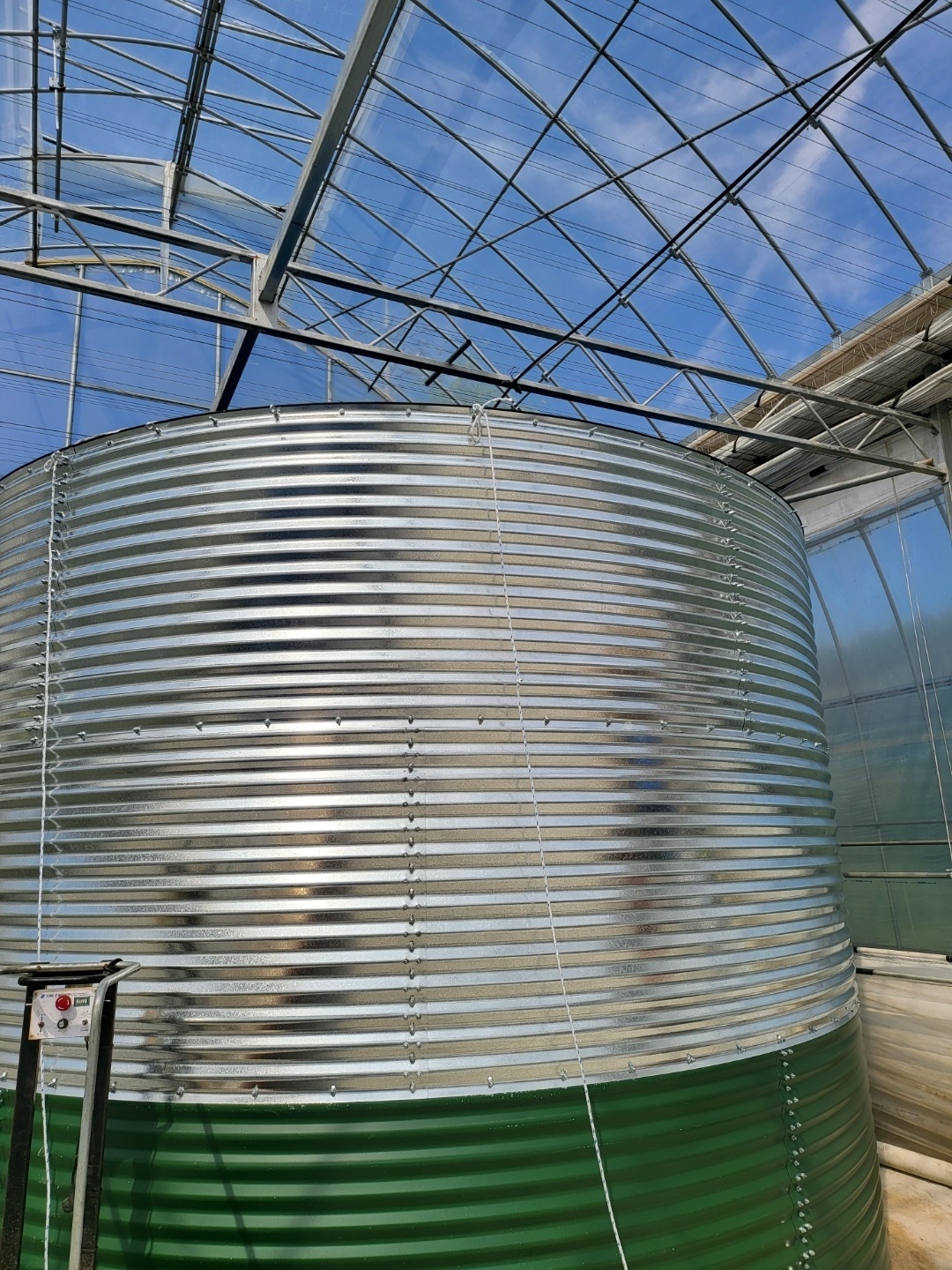 water tank 100000 liter 10000 litre galvanized steel water tank for rain harvesting