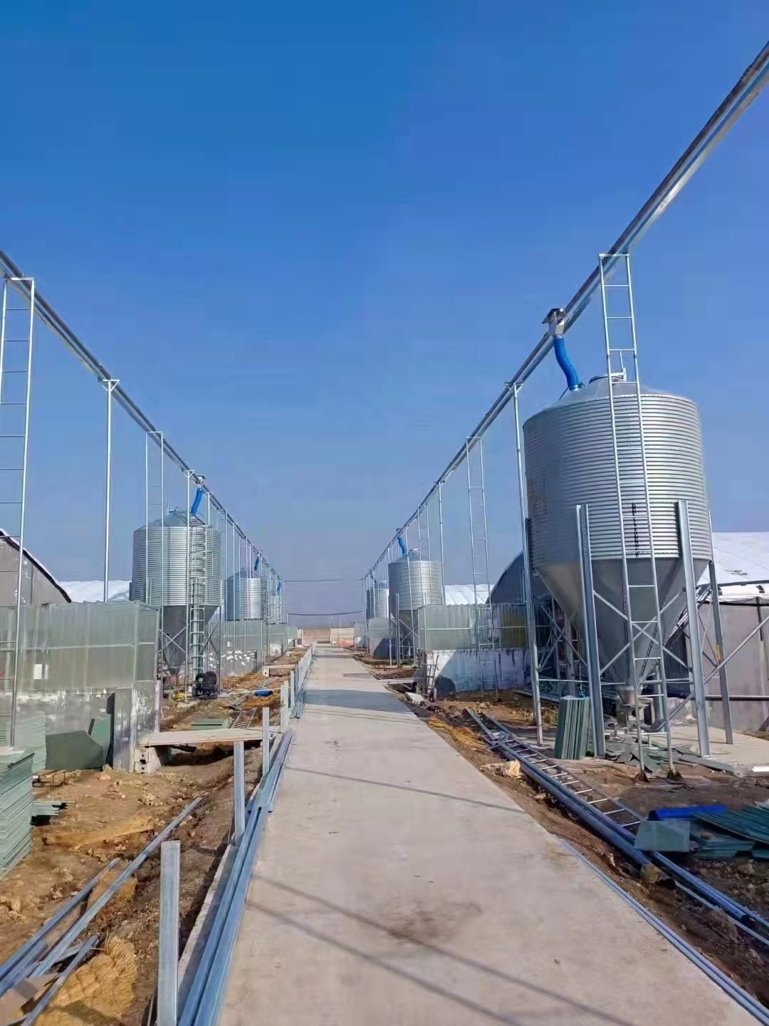 Competitive in quality and price hopper grain 2 ton small grain silos 3 ton capacity steel silo used for sale