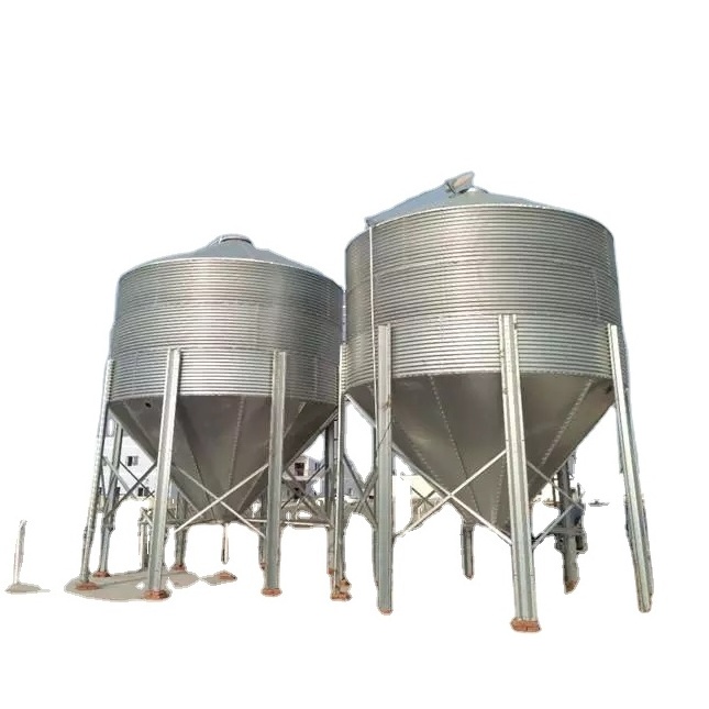 Competitive in quality and price hopper grain 2 ton small grain silos 3 ton capacity steel silo used for sale