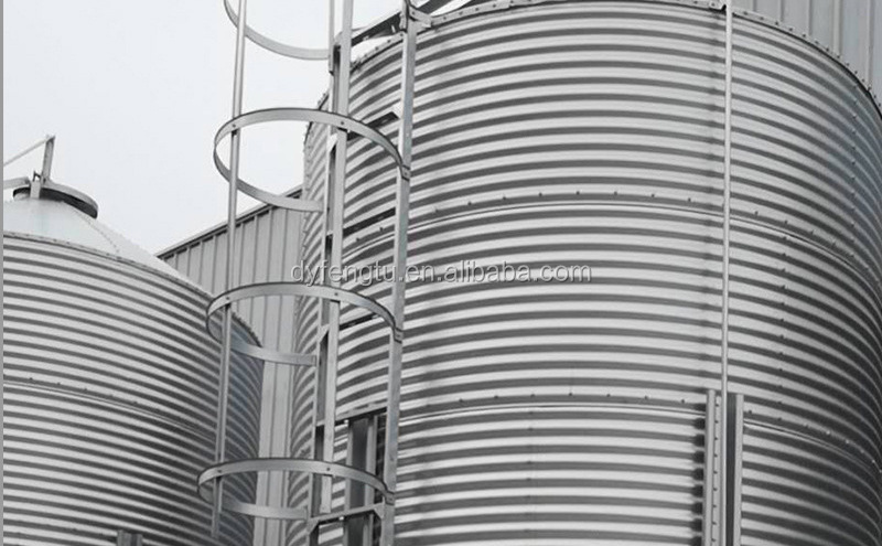 China factory direct sales chicken feed small silo 25t silo pipe