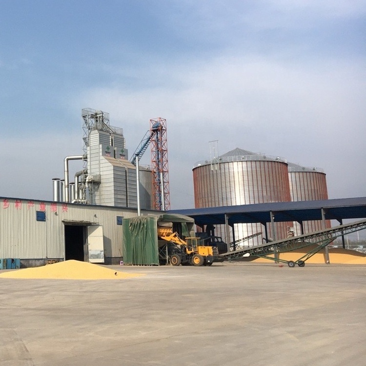 2020 China 2000-10000 ton flat bottom grain corn seed steel silo price