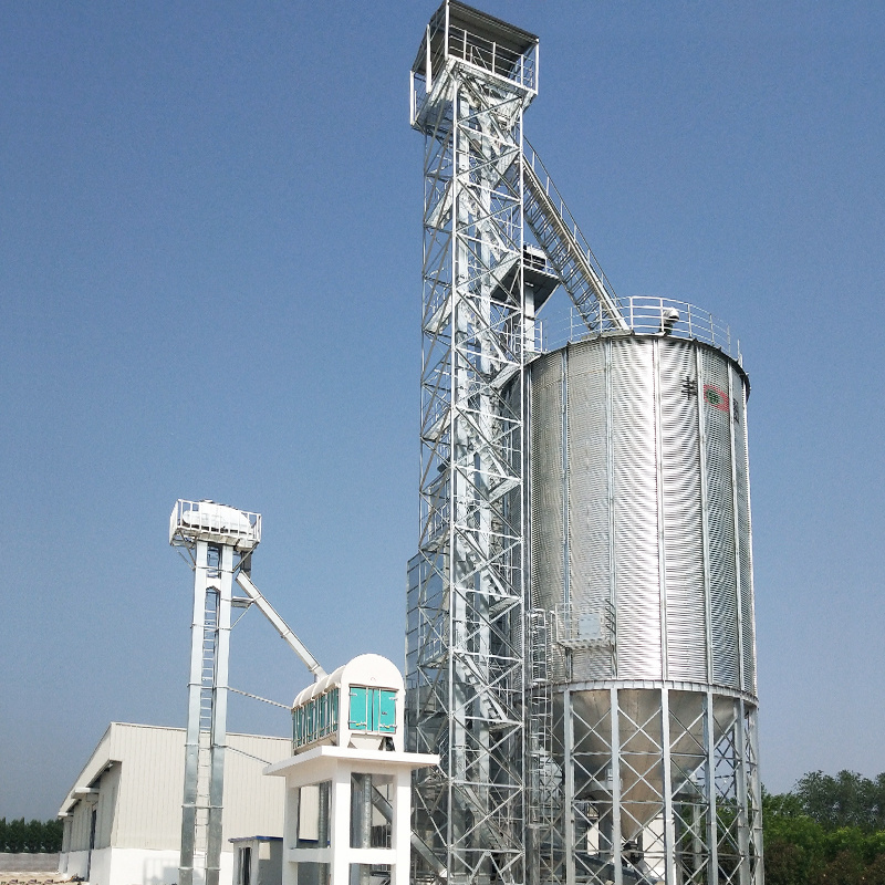 100 tons silo capacities maize storage silos cement silo 100 ton produced by China factory