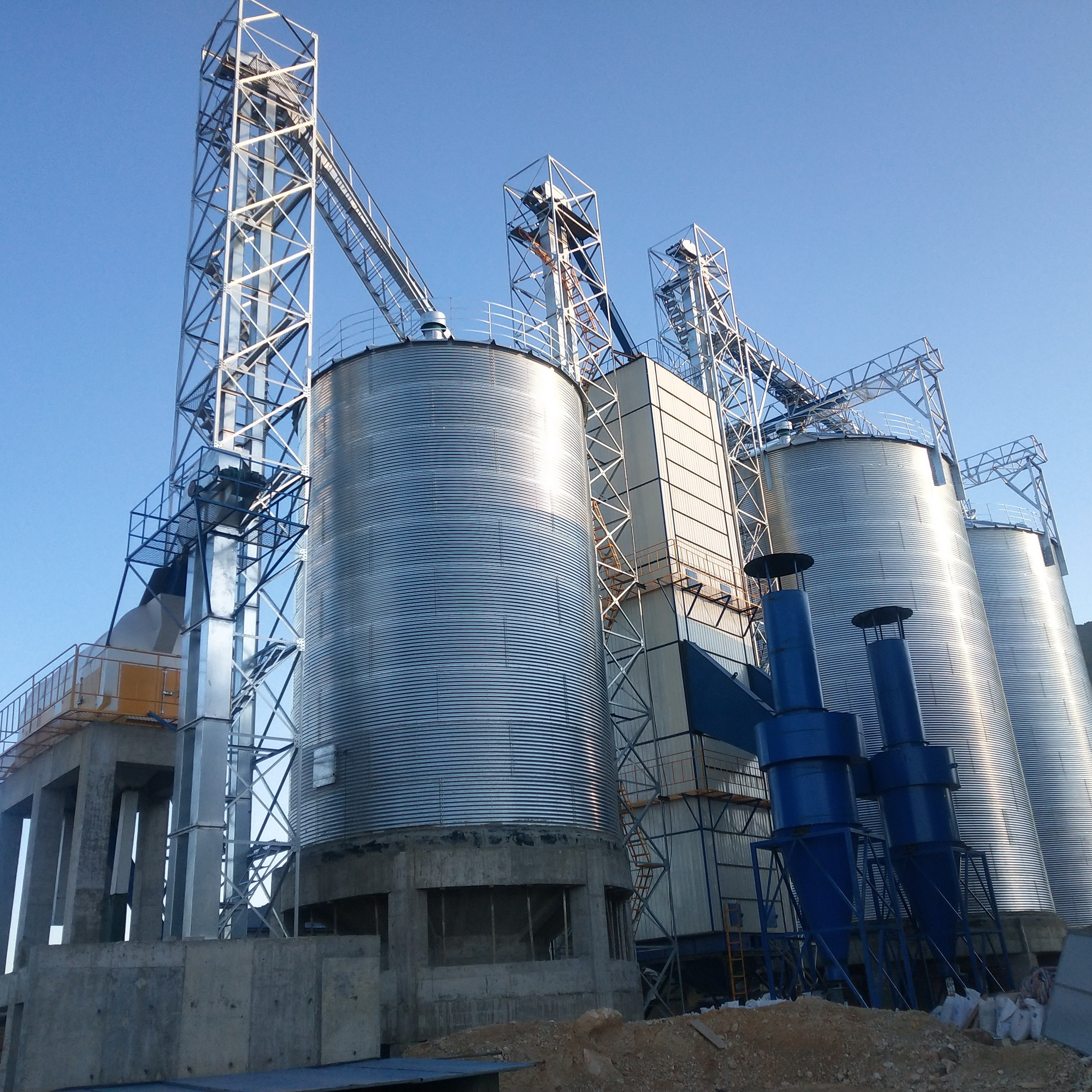 grain storage coffee bean cement silo