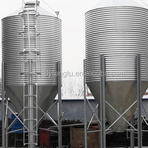 China factory direct sales chicken feed small silo 25t silo pipe