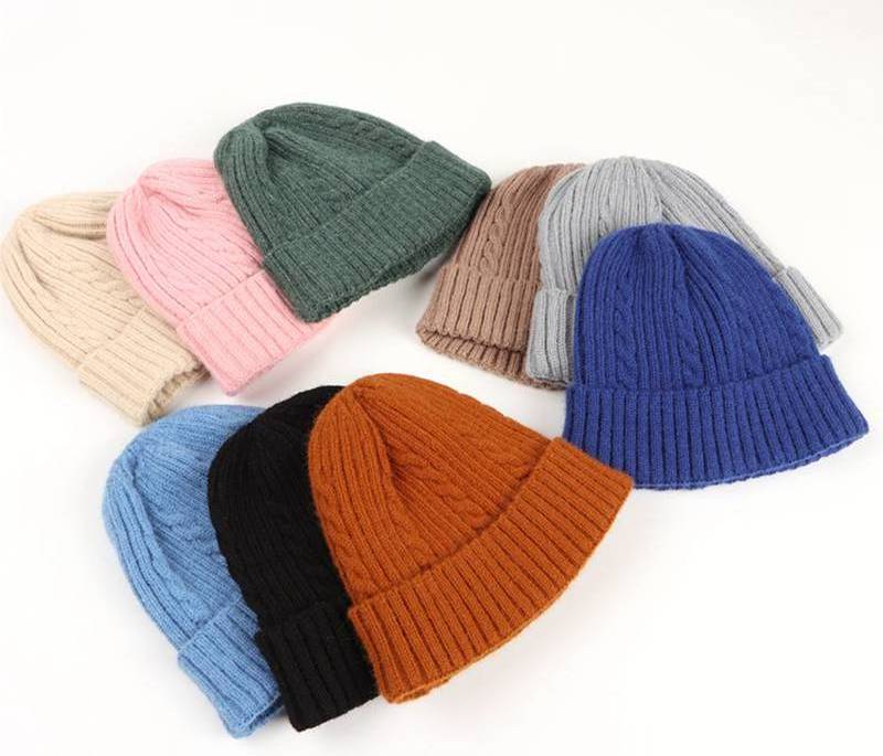 Branded Hat Ear Flap Spider Man Striped Cuff Beanies Billed Knit Beanie Fluffy Knitted Luxury Womans Camouflage Winter Hat