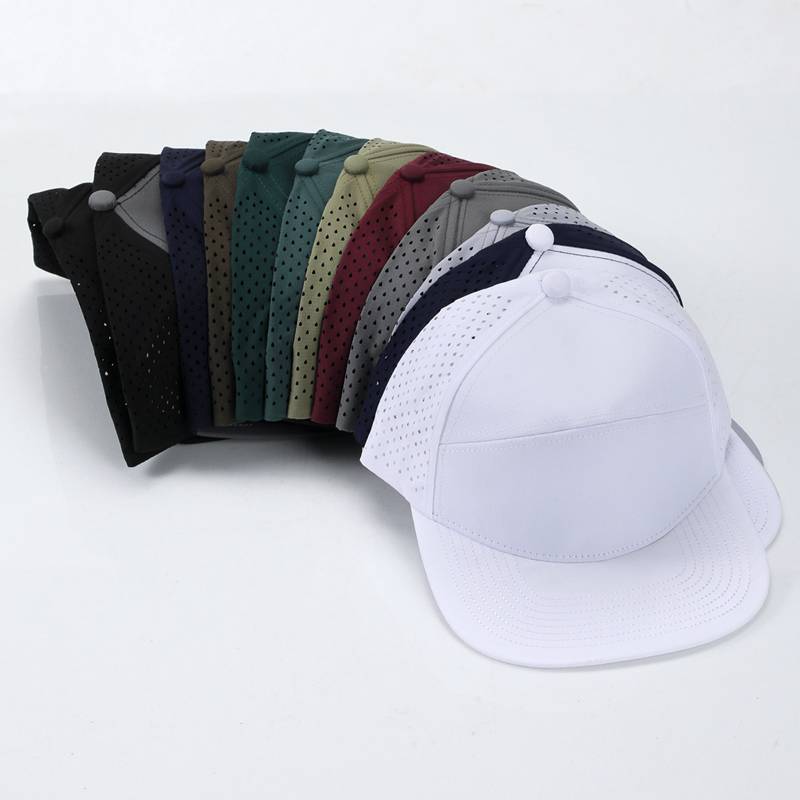 Hats For Men Plain Fabric Outdoor Hat Flat Bill Plastic Cap Baseball Sport Trucker Dad Caps Fitted Waterproof Snapback Cap