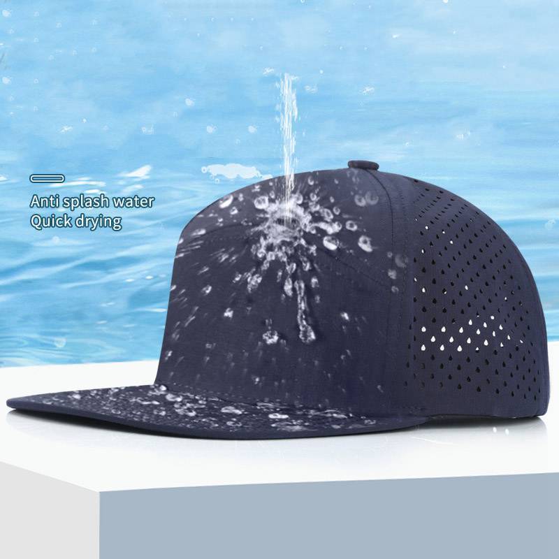 Hats For Men Plain Fabric Outdoor Hat Flat Bill Plastic Cap Baseball Sport Trucker Dad Caps Fitted Waterproof Snapback Cap