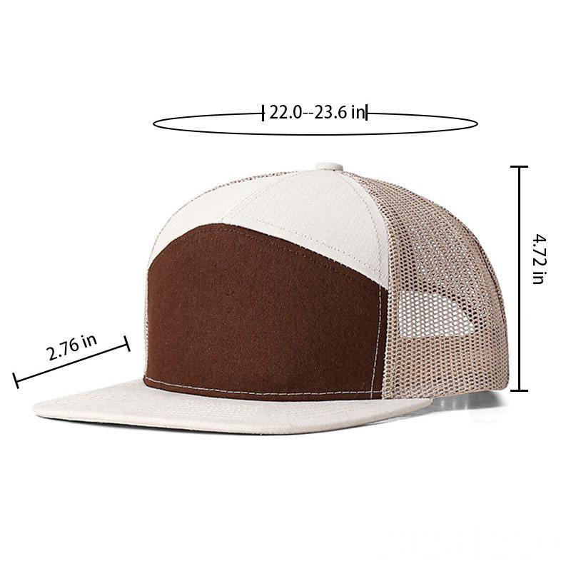 High Quality Plain Classic Mesh Trucker Hat Custom Logo Unisex Blank Richardson Shape Fitted Cap Hats 112  Visor Snapback Hat