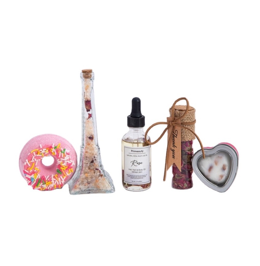 Luxury relaxation gift box spa gift set relaxing  Body Care Self Care products for women ODM OEM