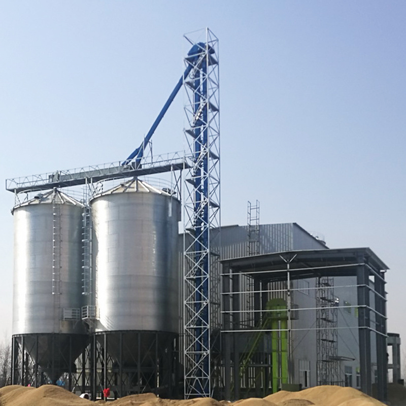 200t 250t high level materials good sale wheat soybean seed grain storage silos