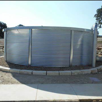 Large water tank 50000 liter Galvanized Steel Agriculture Irrigation Water Tank