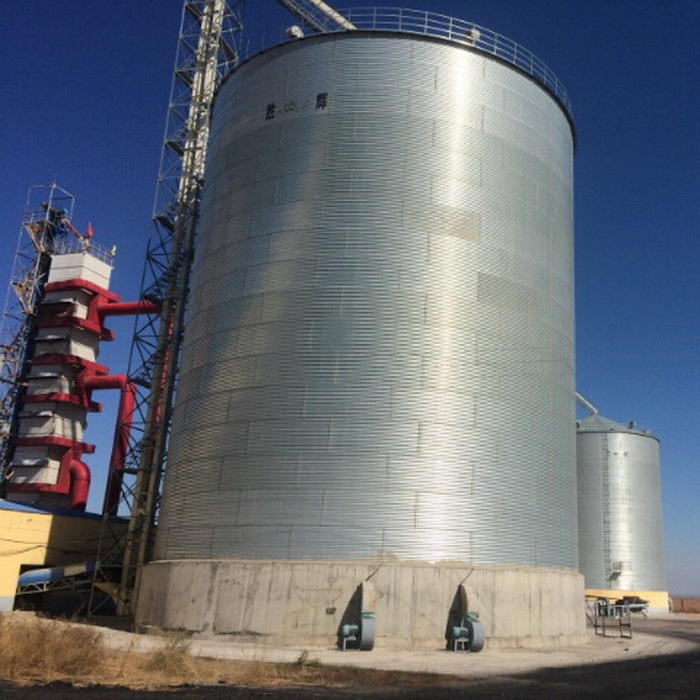 feed chicken horse pig customized capacity reasonable cost coffee coco bean grain silos