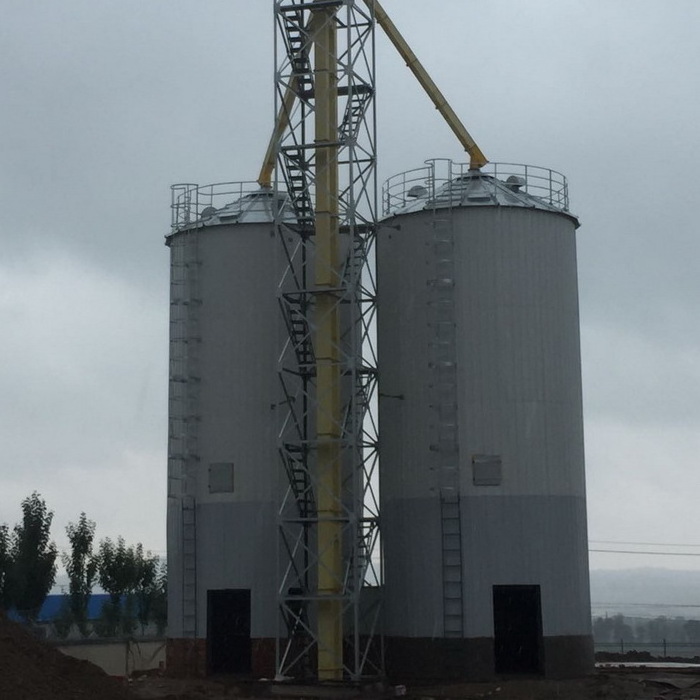 new grain bins for sale  50T- 1500T grain silo hopper bottom galvanized steel small silo for sale