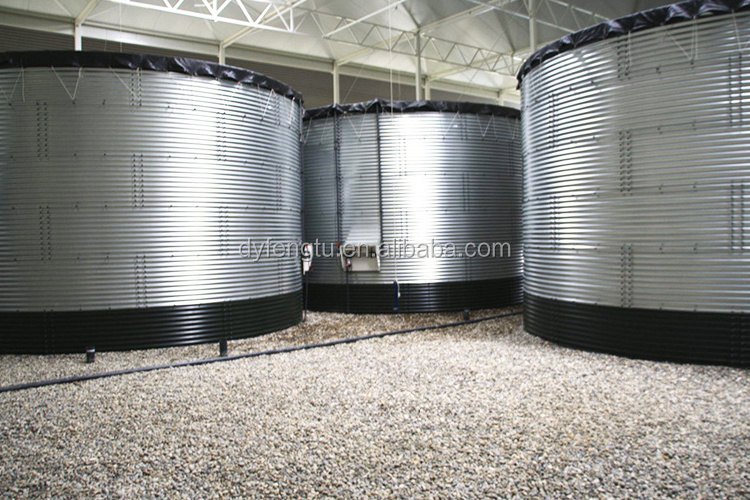 water tank storage 50000 Gallon Galvanized Steel Agriculture Irrigation Water Tank